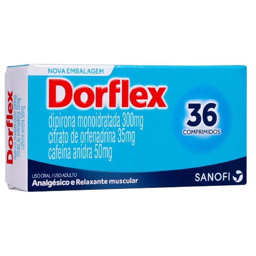 Analgésico e relaxante muscular Dorflex 36 comp.